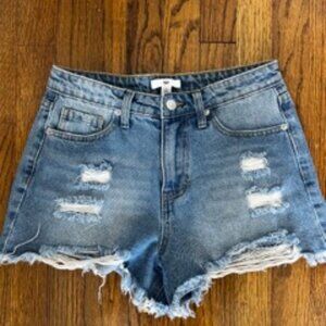 BP High Waisted Jean Shorts